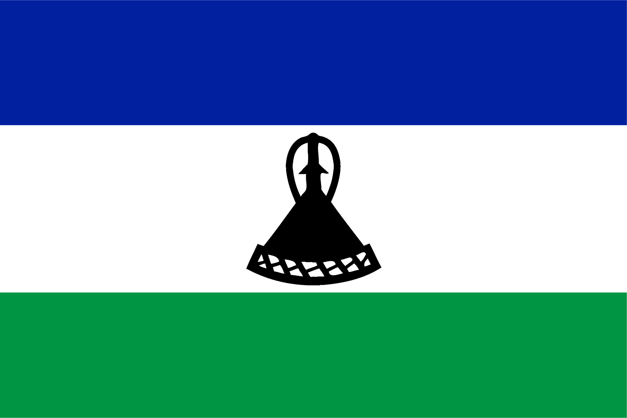 Lesotho flag
