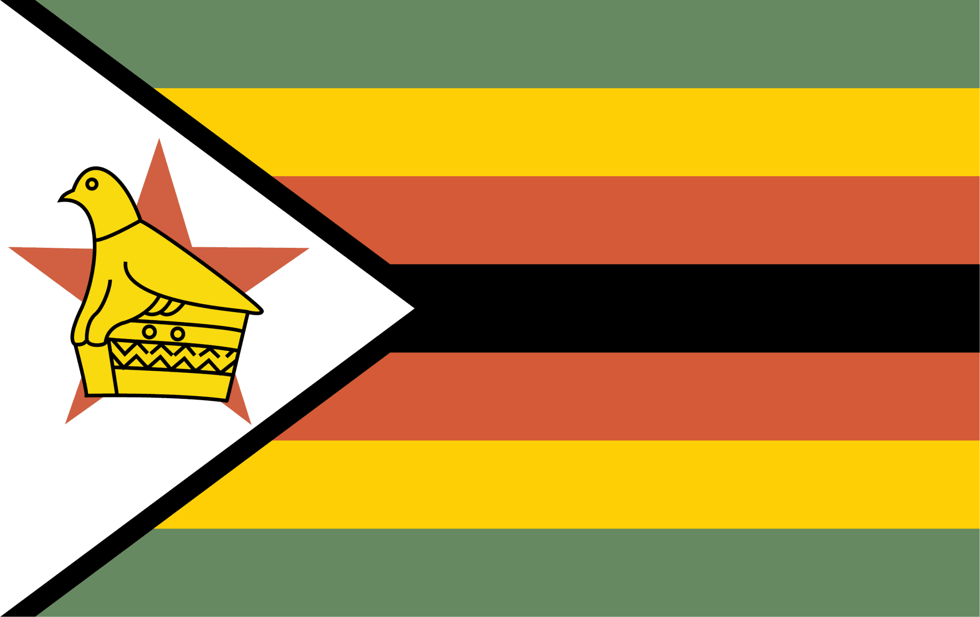 Zimbabwe flag
